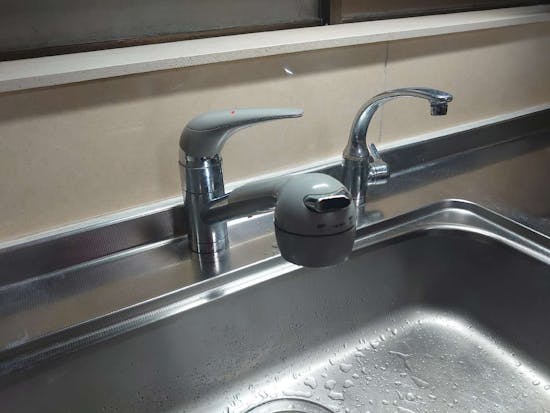 工事前　愛知県名古屋市のお客様の水栓交換工事