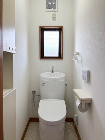 茨城県のお客様のトイレ交換内装パック工事