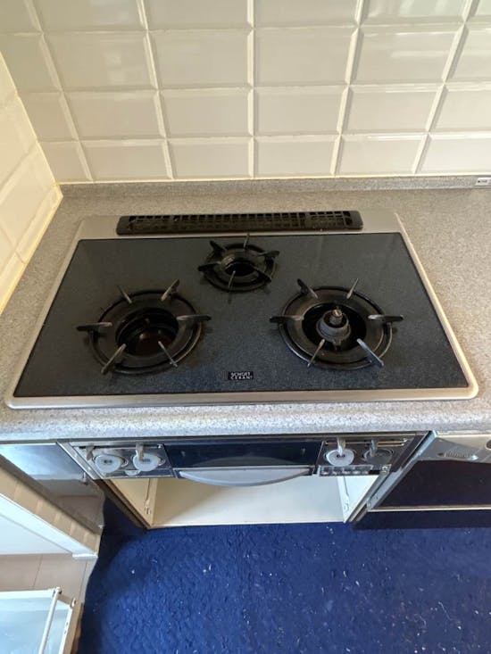 工事前　宮城県仙台市のお客様のビルトインコンロ交換工事