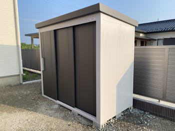 西白河郡西郷村のお客様の物置・倉庫工事　具体的な工事内容1