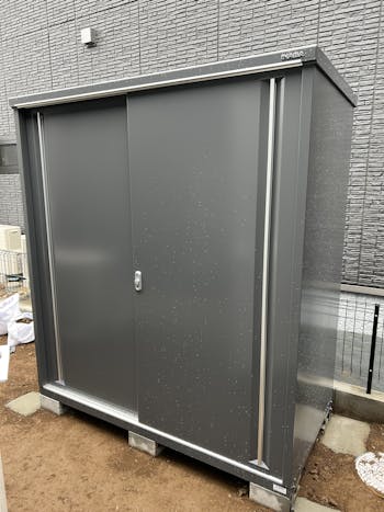 印西市のお客様の物置・倉庫工事　具体的な工事内容2