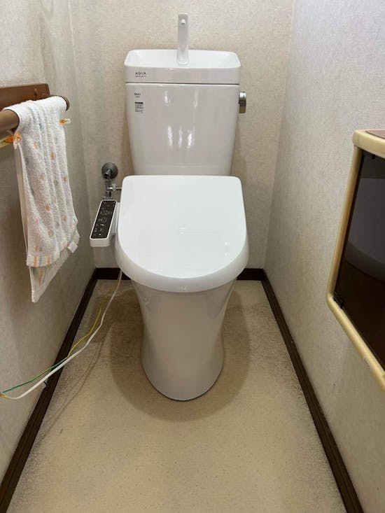 工事後　東京都八王子市のお客様のトイレリフォーム工事