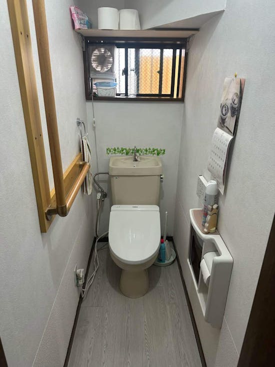 工事前　東京都八王子市のお客様のトイレリフォーム工事