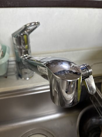 上尾市のお客様のキッチン水栓工事