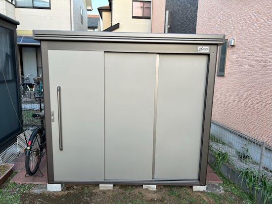 工事後　さいたま市見沼区のお客様の物置・倉庫工事