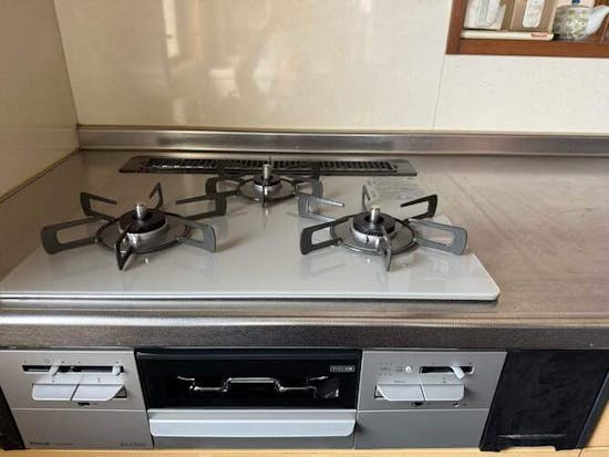 工事後　愛知県東海市のお客様のビルドインガスコンロ工事