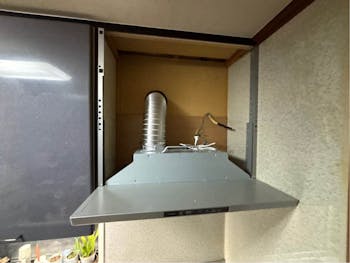 群馬県安中市のお客様のレンジフード工事