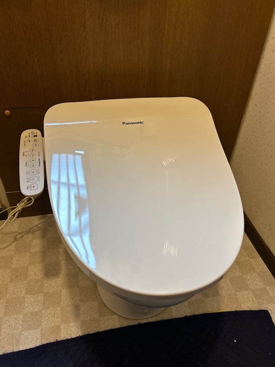 工事後　宮城県仙台市宮城野区のお客様の温水洗浄便座交換工事