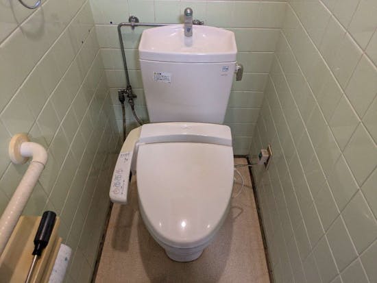工事前　静岡県浜松市のお客様のトイレ交換工事