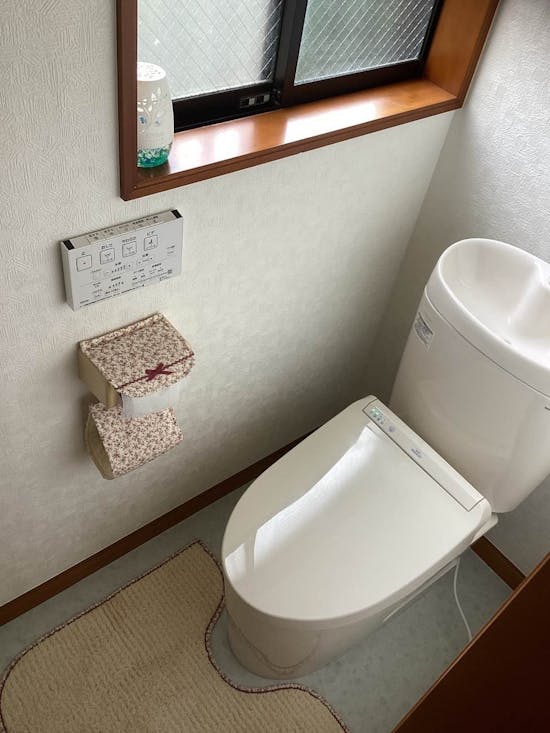工事後　神奈川県秦野市のお客様のトイレ・内装工事