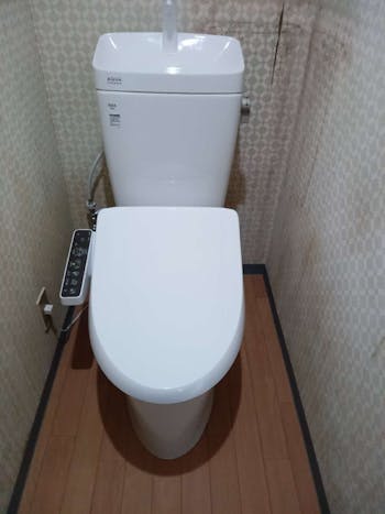 東京都青梅市のお客様のトイレ便器交換工事