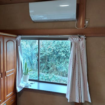 飯能市のお客様のエアコン取付工事