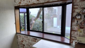 町田市のお客様の内窓工事　具体的な工事内容1