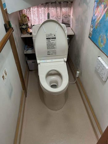神奈川県相模原市のお客様の便器交換工事