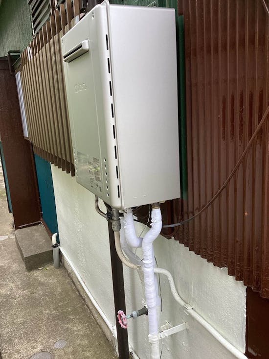 工事後　神奈川県横須賀市のお客様の給湯器交換工事