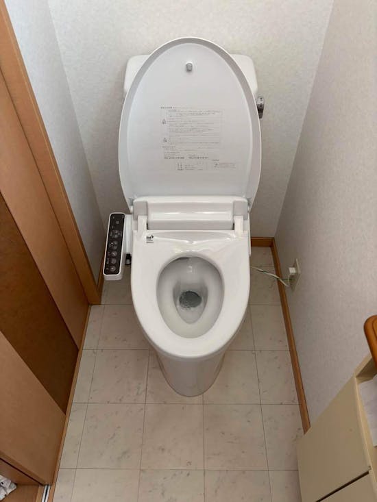 工事後　茨城県日立市のお客様のトイレ工事