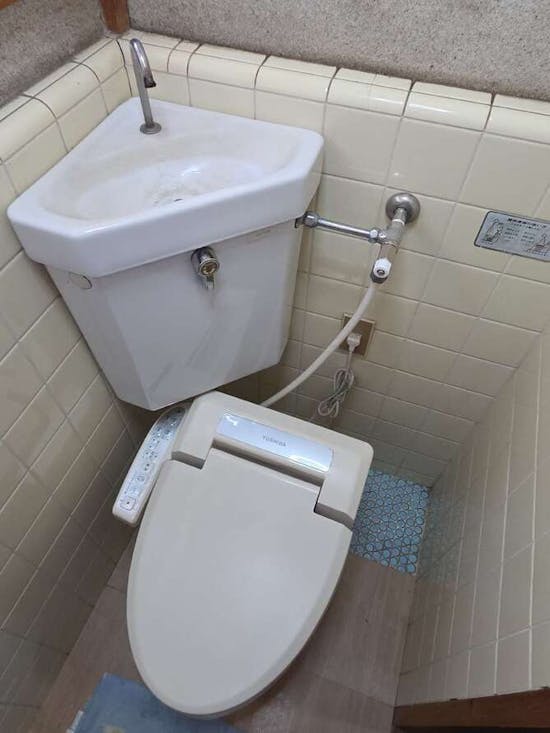 工事前　栃木県那須郡那珂川町のお客様のトイレ交換工事