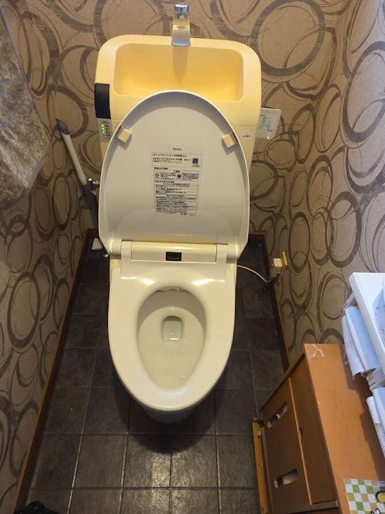 工事前　栃木県那須塩原市のお客様の便器交換工事