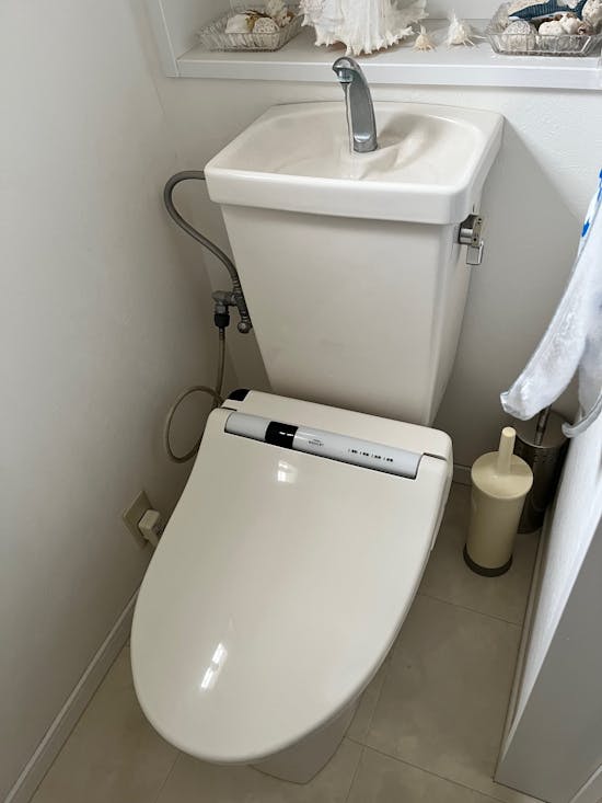 工事前　町田市のお客様のトイレ工事
