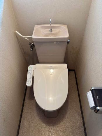 茨城県龍ケ崎市のお客様の便座交換工事