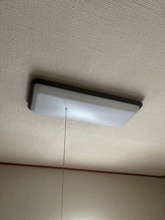 工事前　埼玉県入間郡のお客様のシーリングライト設置工事