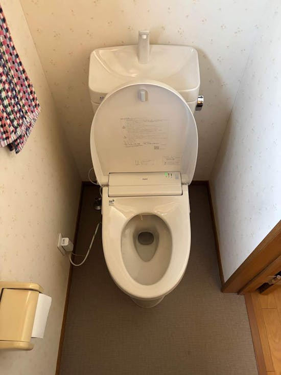 工事後　茨城県つくば市のお客様のトイレ工事1階・2階工事