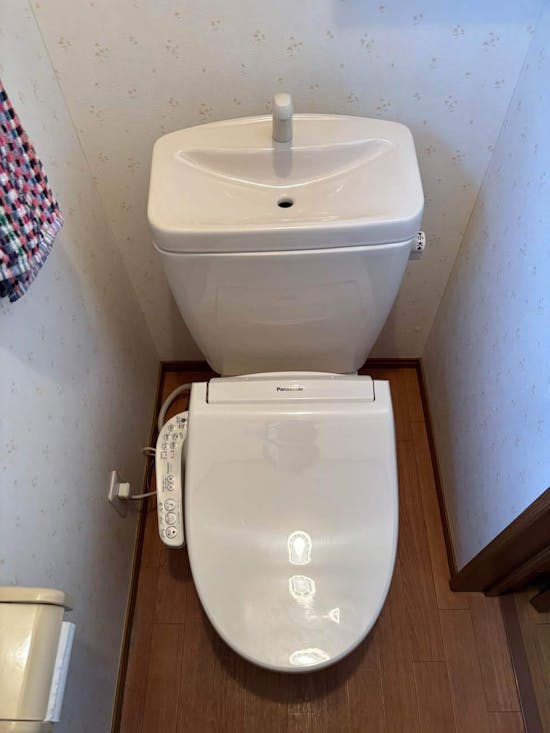 工事前　茨城県つくば市のお客様のトイレ工事1階・2階工事