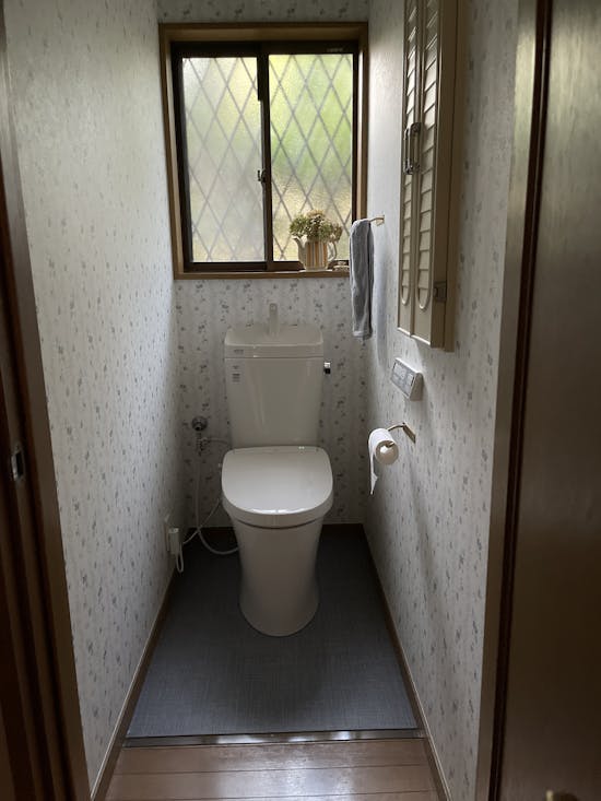 工事後　愛知県のお客様の水栓・洋式トイレ取替工事