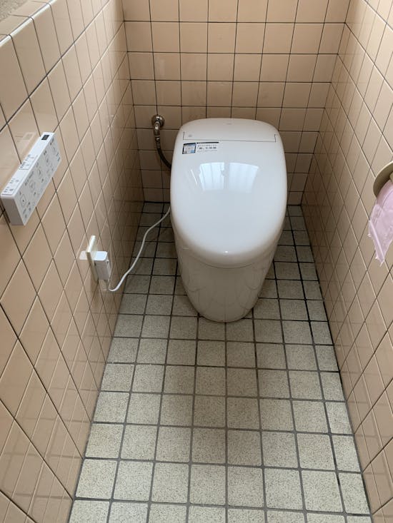 工事後 那珂市のお客様のトイレ工事