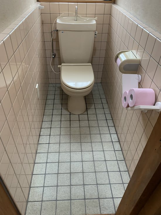工事前 那珂市のお客様のトイレ工事