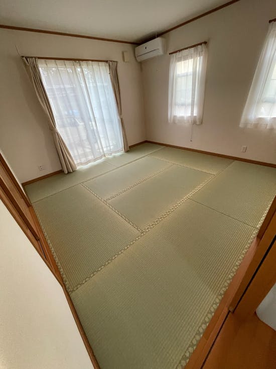 工事後 水戸市のお客様の畳張替え・畳表替え工事
