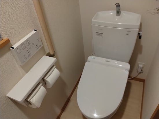 工事後　埼玉県のお客様の便座交換工事
