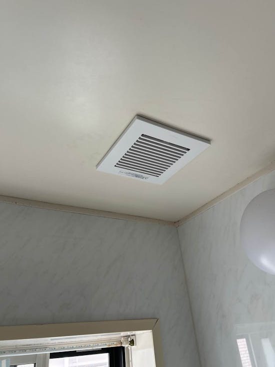 工事後　宮城県多賀城市のお客様の浴室換気扇交換工事