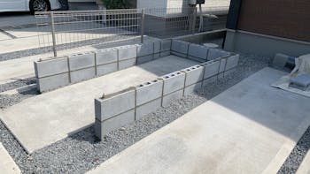 高崎市のお客様の自転車置き場工事　具体的な工事内容3