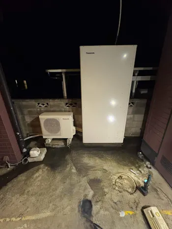 埼玉県北葛飾郡杉戸町のお客様のエコキュート交換工事