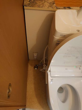 埼玉県朝霞市のお客様のトイレ交換工事　具体的な工事内容1