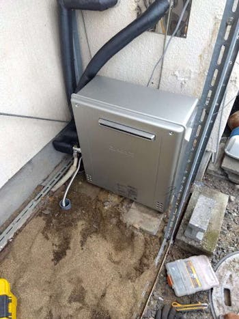 埼玉県入間市のお客様のガス給湯器交換工事