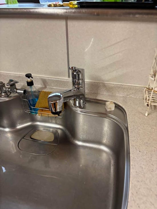 工事後　茨城県つくば市のお客様のキッチン水栓交換工事