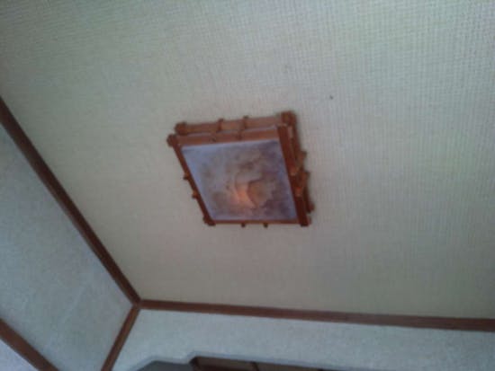 工事前　東京都青梅市のお客様の照明取付工事