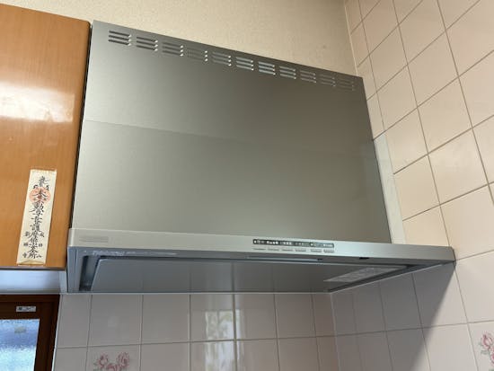 工事後 甘楽郡甘楽町のお客様のIHクッキングヒーター・レンジフード・食洗機・混合栓工事