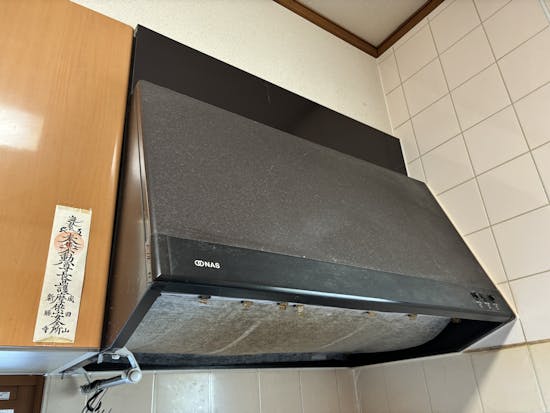 工事前 甘楽郡甘楽町のお客様のIHクッキングヒーター・レンジフード・食洗機・混合栓工事