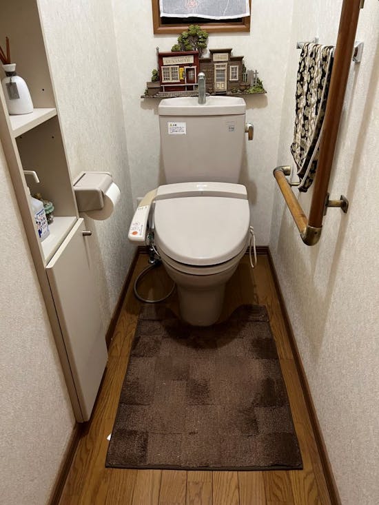 工事前 千葉県のお客様のトイレ交換工事