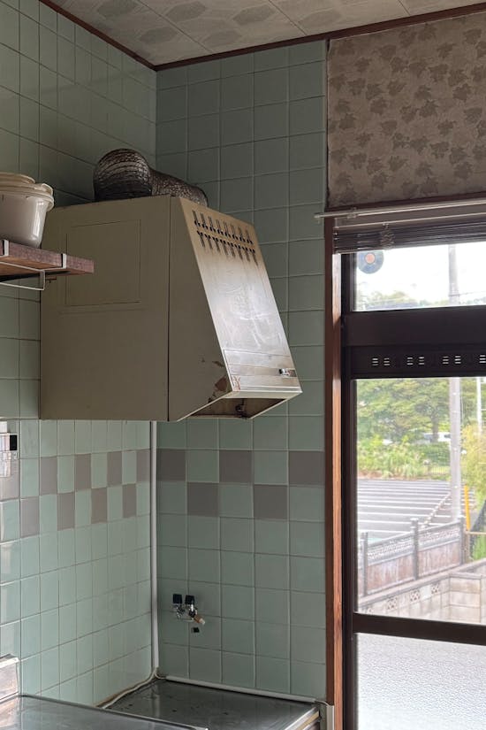 工事前　佐倉市のお客様のビルトインコンロ・ガスコンロ工事