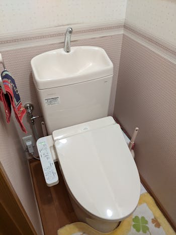 桑名市のお客様のトイレ工事　具体的な工事内容1
