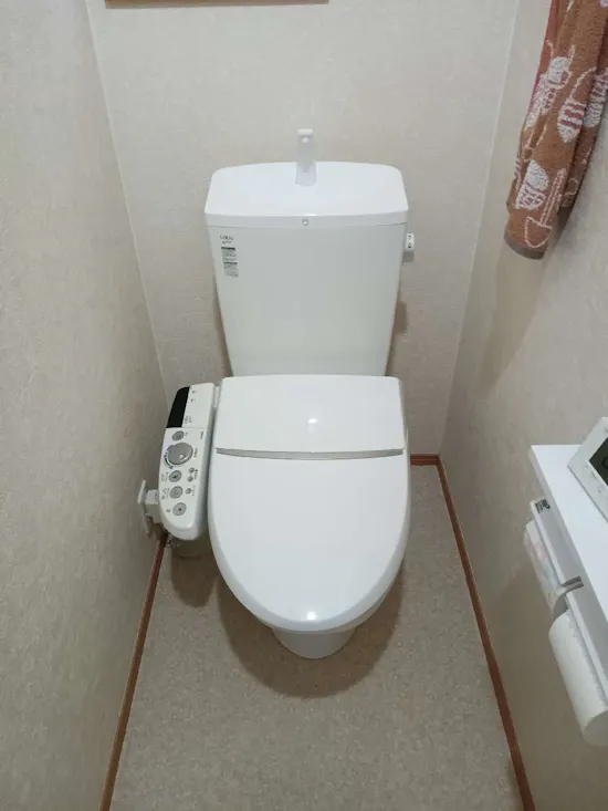 工事前　東京都青梅市のお客様のトイレ交換工事