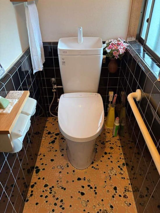 工事後　茨城県日立市のお客様のトイレ交換工事