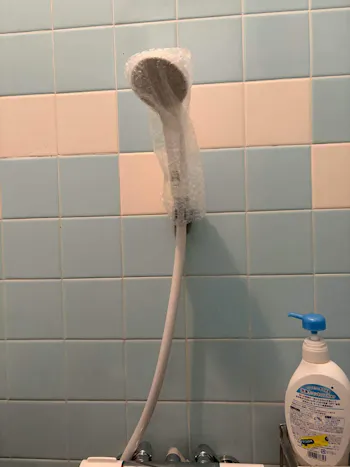 埼玉県北本市のお客様の浴室シャワー水栓交換工事　具体的な工事内容1