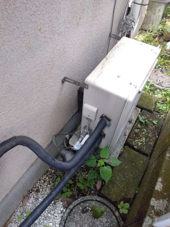 工事前　埼玉県飯能市のお客様のガス給湯器交換工事 