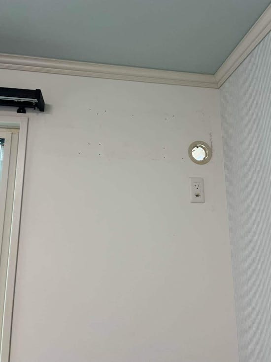 工事前　神奈川県平塚市のエアコン設置工事