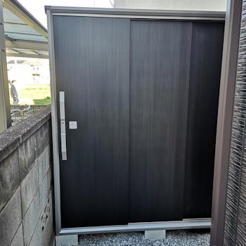 上尾市のお客様の物置・倉庫工事　具体的な工事内容1